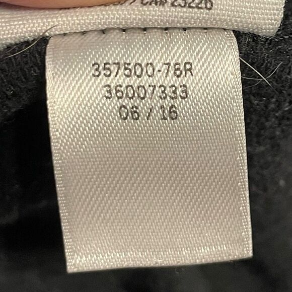 Y2K Pink Victoria's Secret Joggers Heather Black Skinny‎ Fold Over Waist Band S - Picture 7 of 7